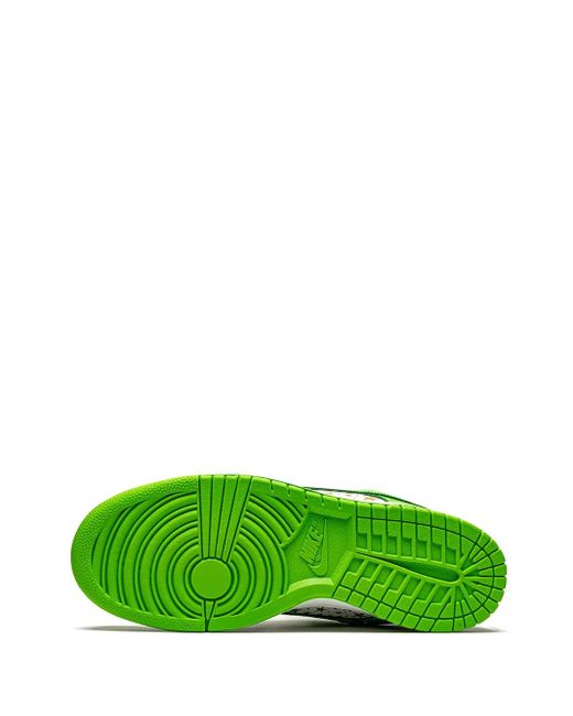 Nike Green X Supreme Sb Dunk Low "Stars