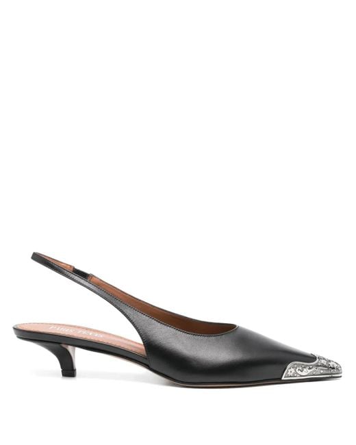 Paris Texas Black 50Mm Jessica Pumps