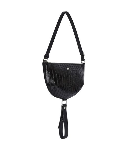 Borsa A Spalla Holy Eclipse di Courreges in Black
