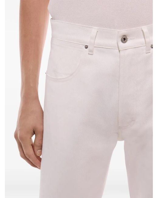Fursac Straight Broek in het White voor heren