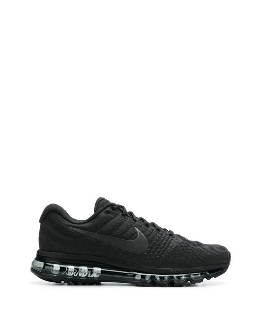 Nike Black Air Max 2017 "Triple" Sneakers