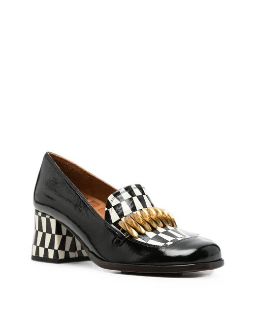 Chie Mihara Black Tibro Loafers