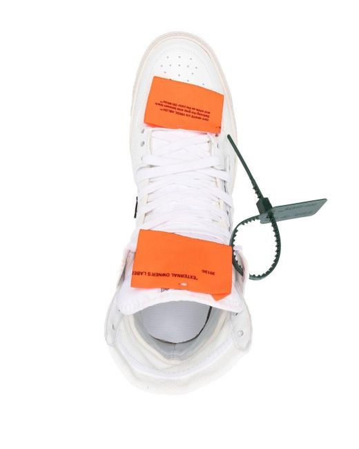 Off-White c/o Virgil Abloh Off-court 3.0 High-top Sneakers in het Wit voor  heren | Lyst NL