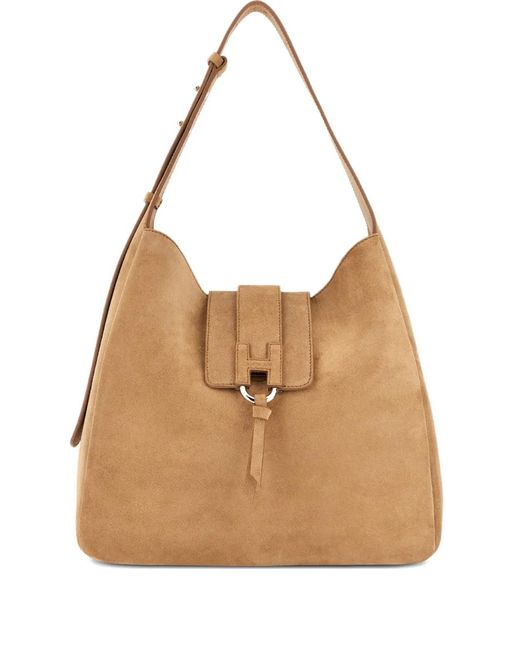 Hogan Natural Logo Adjustable Shoulder Bag