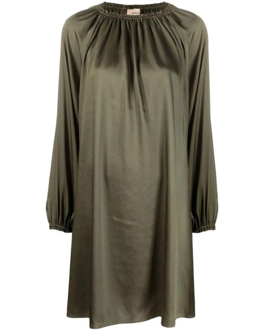 Blanca Vita Green Kleid Mit Raffungen