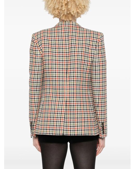 Chloé Multicolor Karierter Blazer