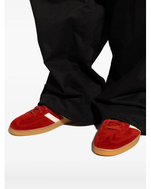 メンズ Adidas Spezial スエードスニーカー Red