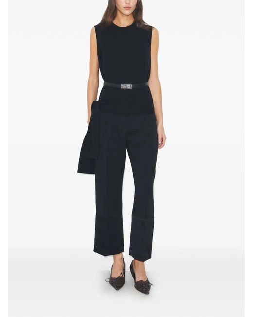 Tory Burch Black Cropped Trousers