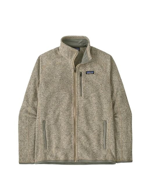 Patagonia Natural Pull À Fermeture Zippée for men