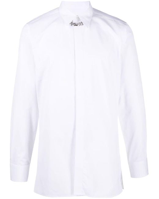 Camicia con catena di Givenchy in White da Uomo