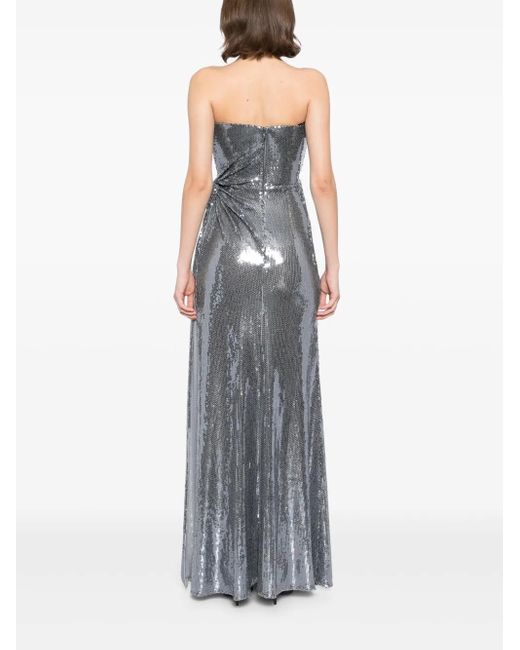 Alex Perry Strapless Korset in het Gray