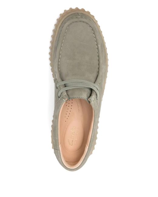 Clarks Gray Torhill Derby Shoes