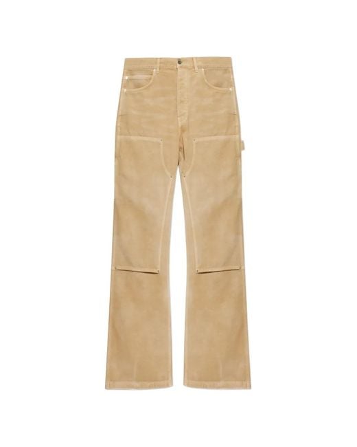 Amiri Natural Straight-Leg Jeans for men