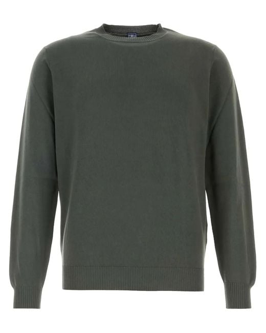 Fedeli Green Argentina Sweater for men
