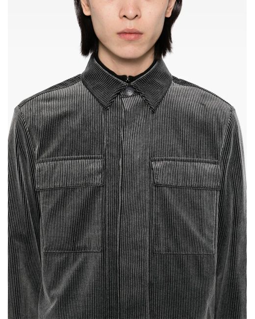 Boss Gray Corduroy Jacket for men