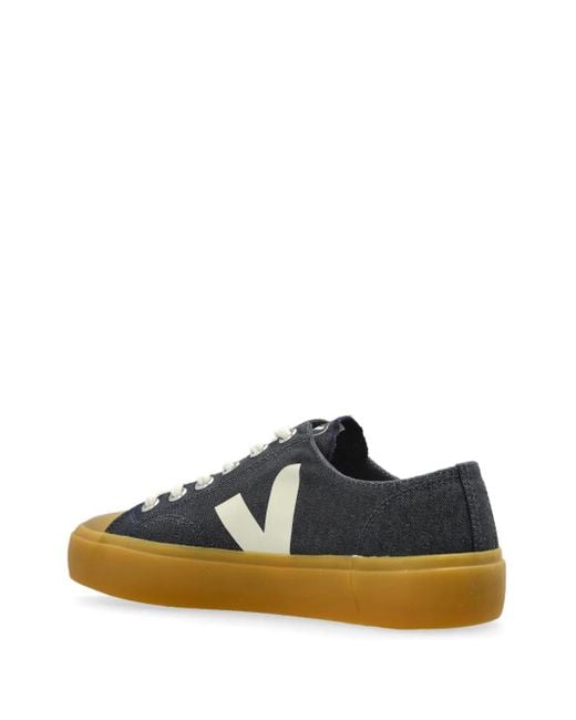 Veja Blue Denim Sneakers