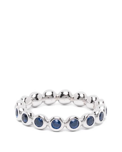 Missoma White Tennis Eternity Stacking Ring