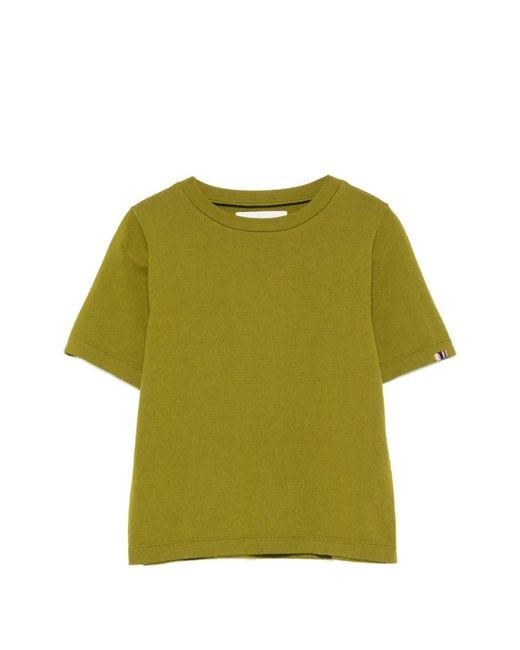 Extreme Cashmere Green Tina Crew-Neck T-Shirt