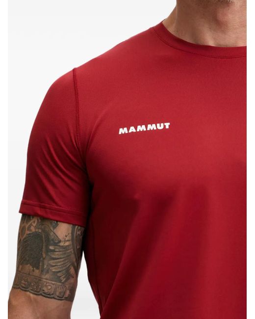 Mammut Red Selun Fl Short-Sleeve T-Shirt for men