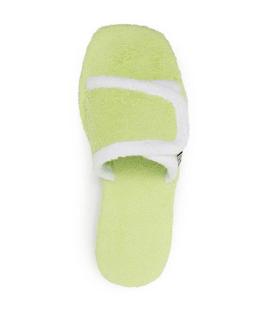 Senso Green Iris Towelling Sandals