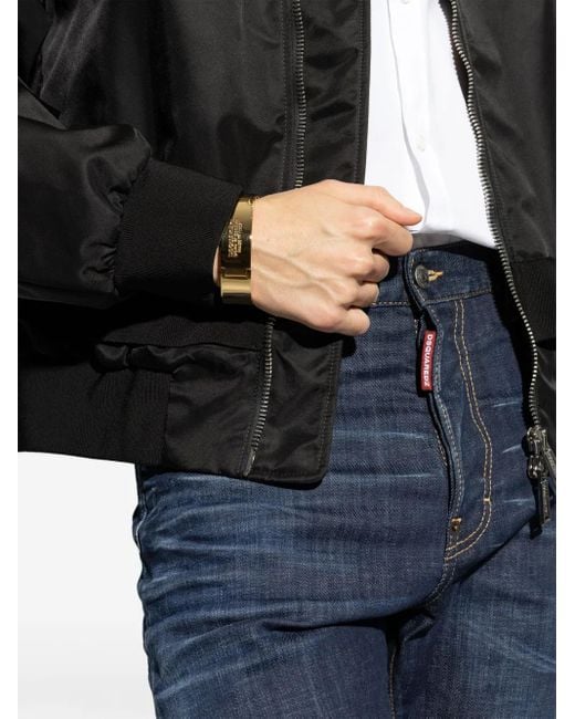DSquared² Natural Logo-Engraved Bracelet