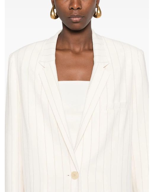 Isabel Marant White Oceany Blazer