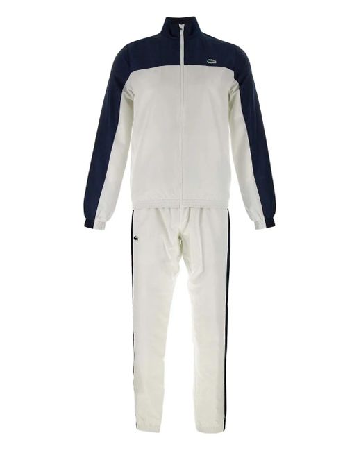 Lacoste Blue Logo-Print Track Pants for men