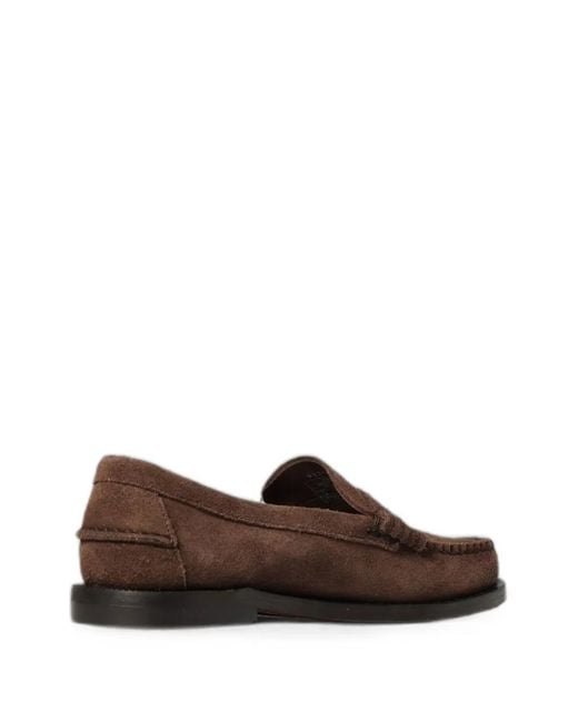 Sebago Brown Classic Dan Loafers