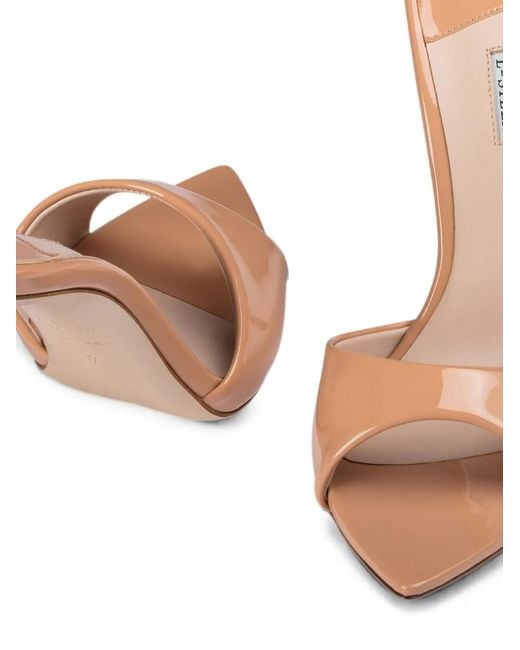 Le Silla Natural Bella Pointed-Toe Sandals