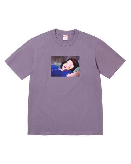 Supreme Purple Snow "Dusty" T-Shirts for men
