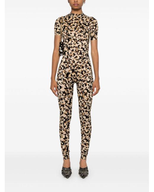 knockout dress with adult themed pattern in beige leopard print PRE-ORDER - Vacation Dress in Vintage Leopard Print
