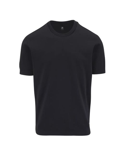 Wahts Black T-Shirt À Design Texturé for men