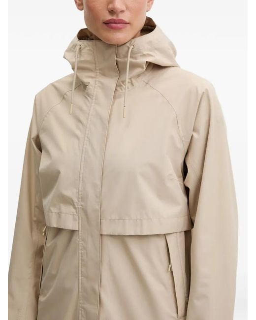 Helly Hansen Natural Sienna Hooded Storm-Flap Coat