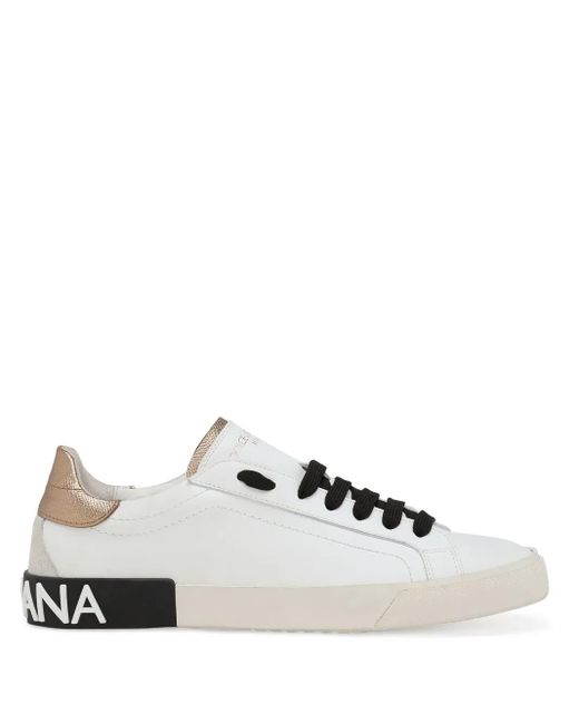Dolce & Gabbana White Sneakers