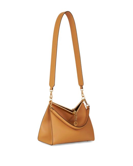Etro White Vela Medium Shoulder Bag