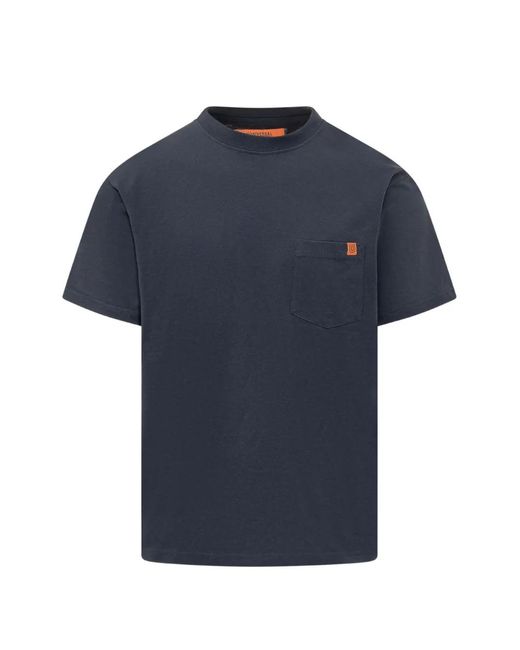 Universal Overall Blue T-Shirt À Poche for men