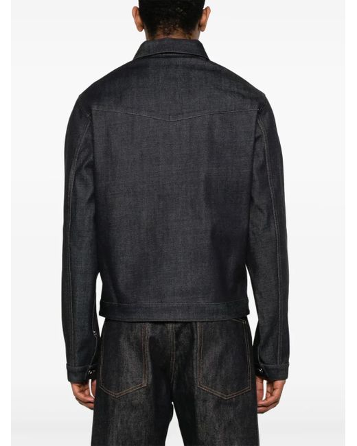 Jil Sander Blue Denim Jacket for men