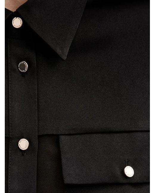 Morgan Black Long-Sleeve Jumpsuit