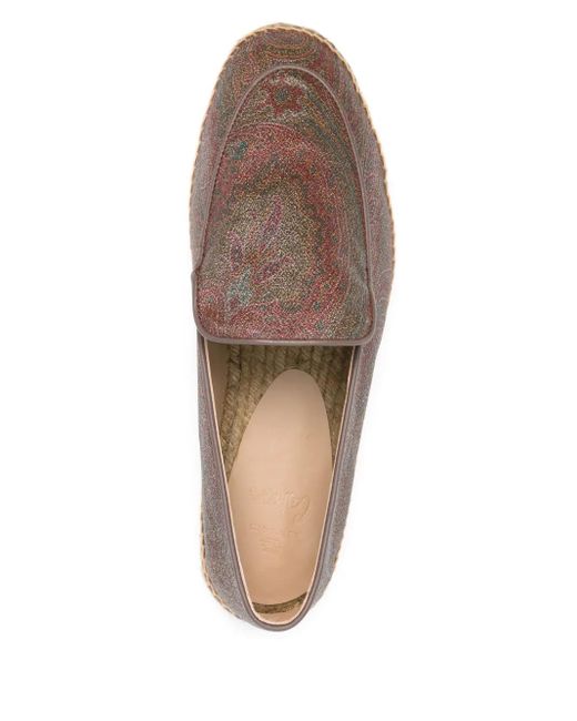 メンズ Castaner X Etro Patricio エスパドリーユ Brown