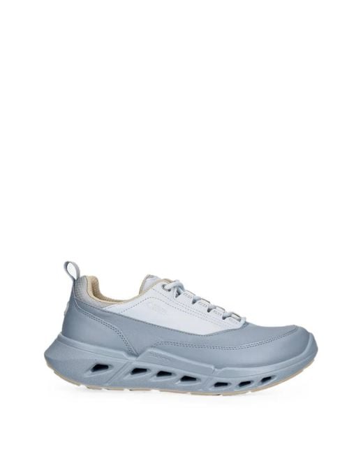 Ecco Blue Biom 720 Panelled Sneakers
