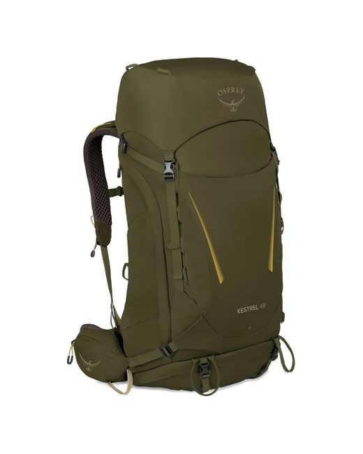 Osprey Green Kestrel 48 Backpack for men