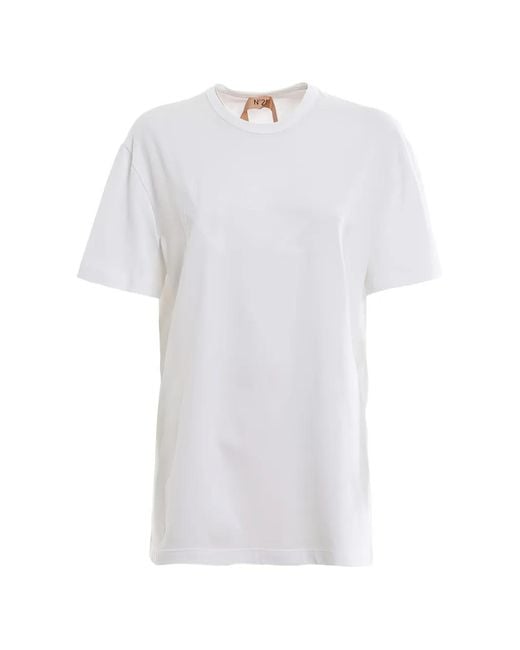N°21 White Crew-Neck T-Shirt