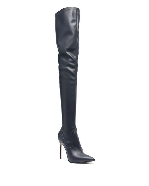 Le Silla Black Eva 115Mm Thigh-High Boots