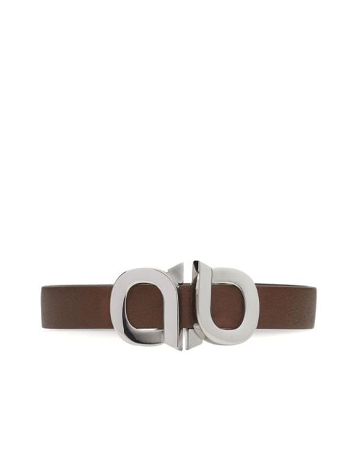 Ferragamo store leather bracelet