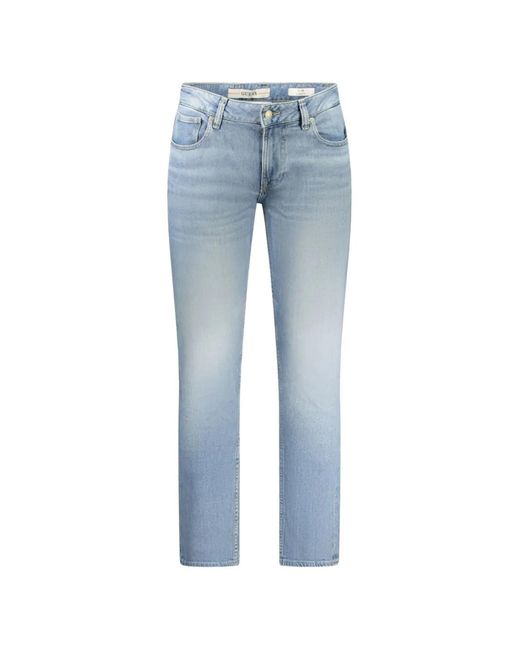 Guess Blue Marina Straight-Leg Jeans for men