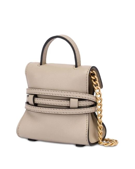Moschino Natural Bag Keyring