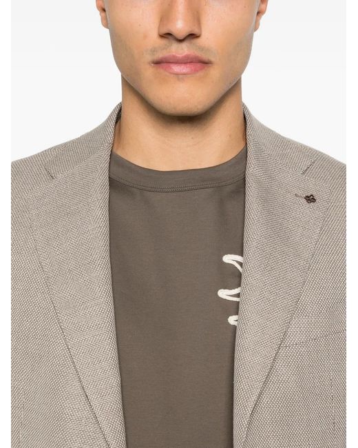 Tagliatore Natural Button-Fastening Blazer for men