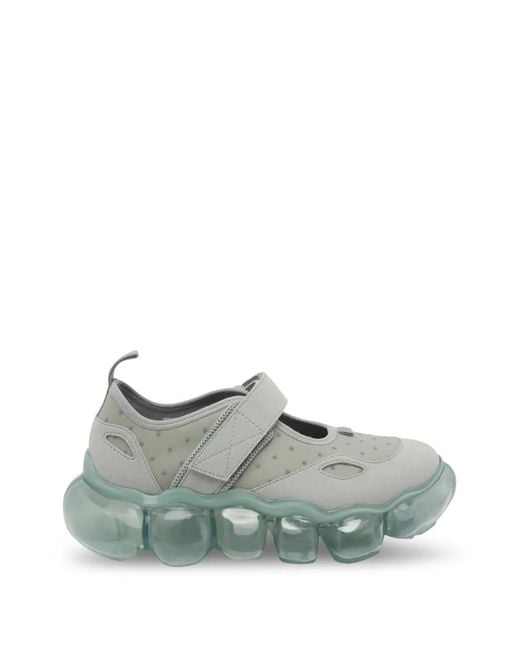 grounds Green Jewerly Round-Toe Sneakers