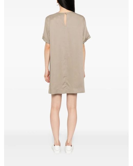 SPORT b. by agnès b. Natural Short-Sleeved Dress