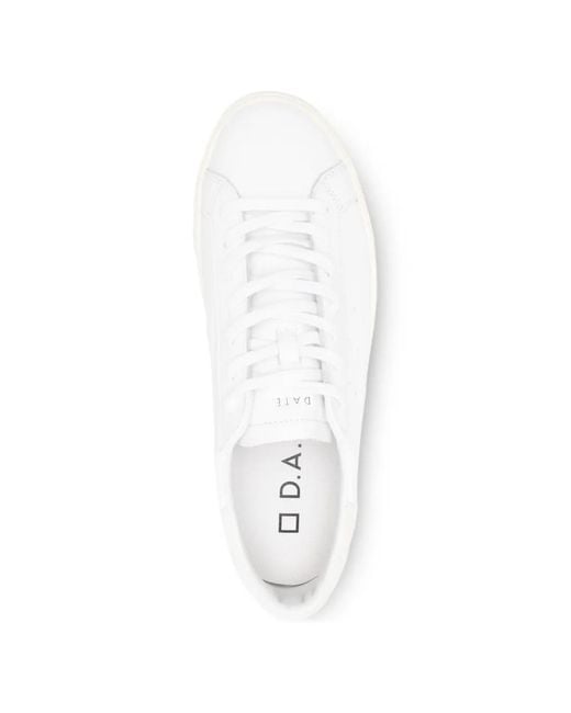 Date White Baskets À Design Perforé for men